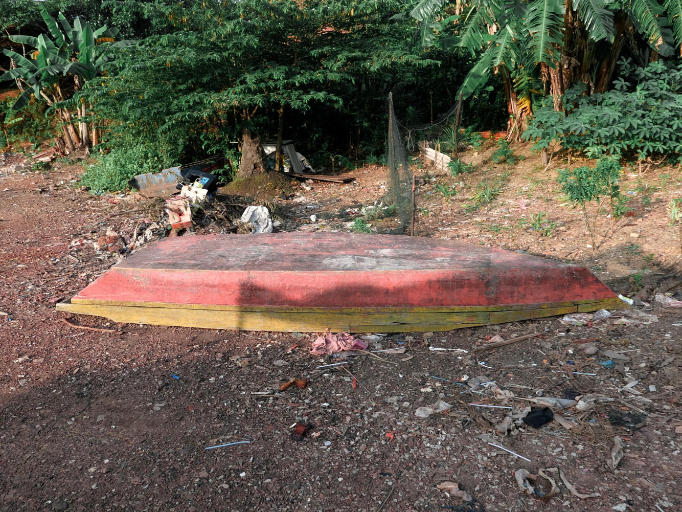Since settling on land in 1982, the Orang Laut in Tanjung Gundap have largely left behind the tradition of living aboard kajang boats.